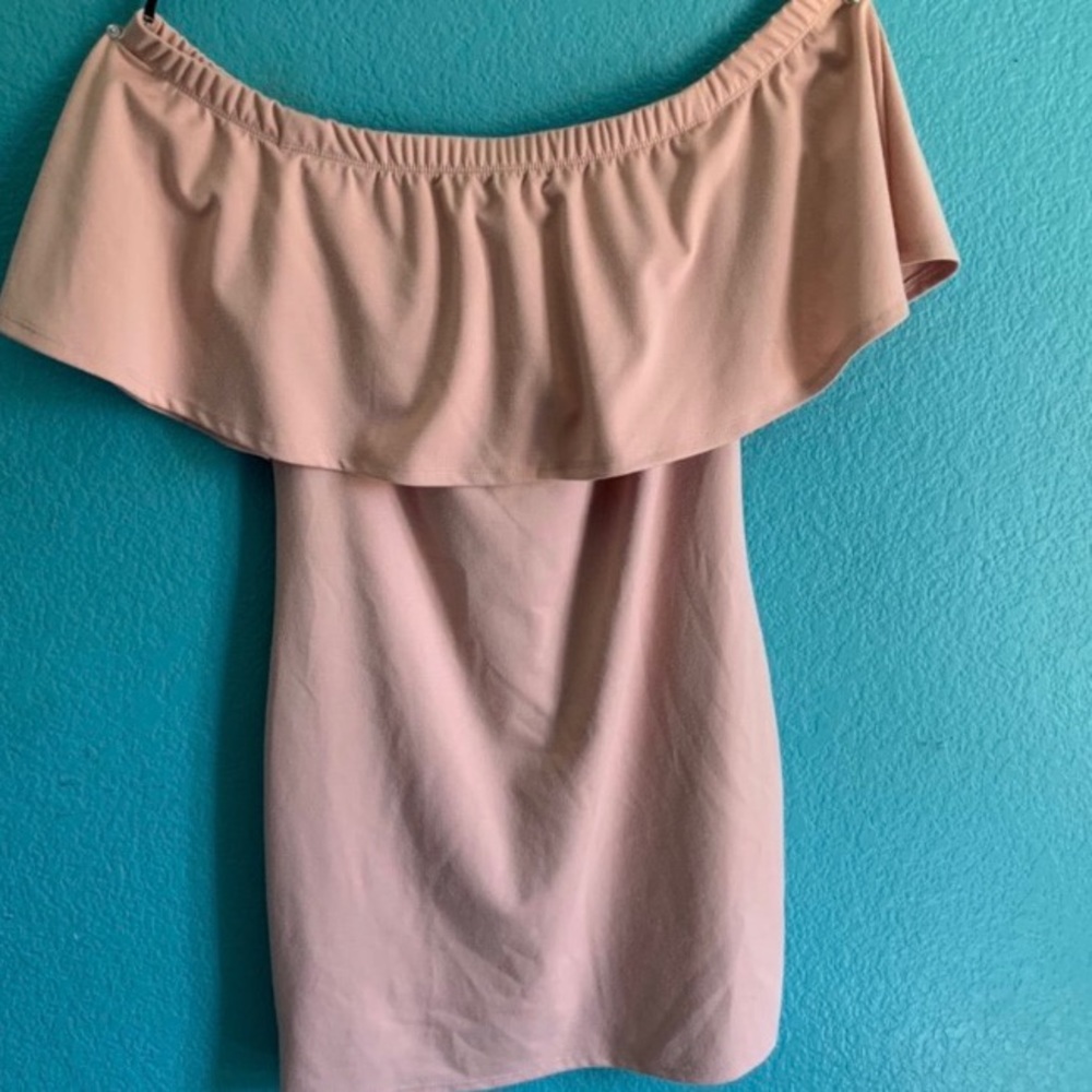 Blush Pink Bodycon Dress